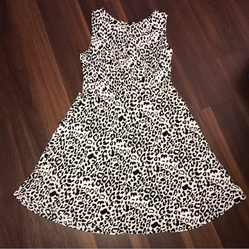 Alyx Limited Animal Print Fit And Flare Dress NWT - Picture 1 of 7